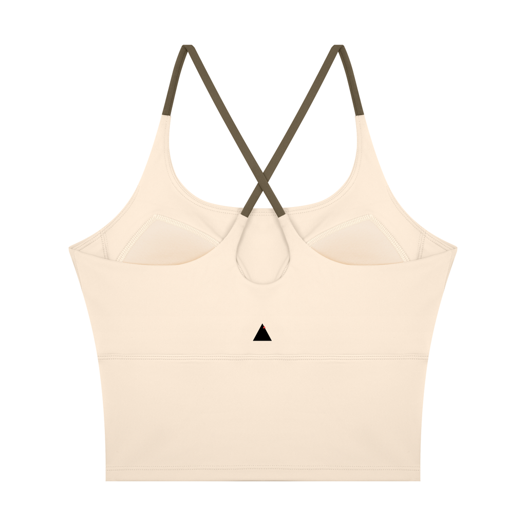 MARZ Women's Color Block Yoga Tank Top