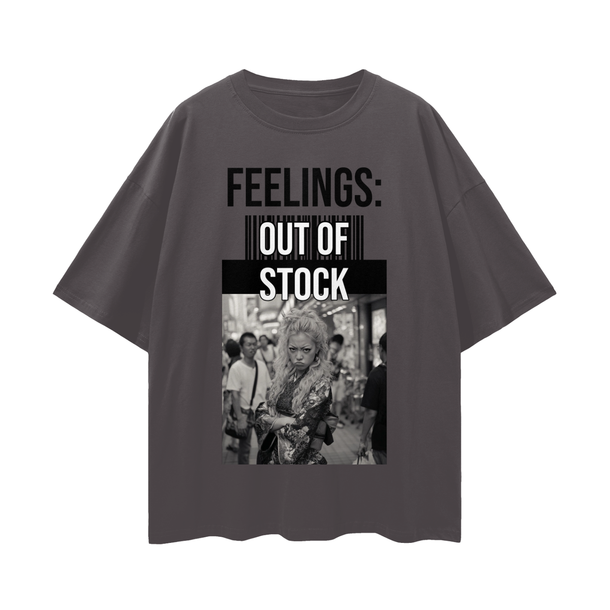 Streetwear Loose Drop Shoulder T-Shirt