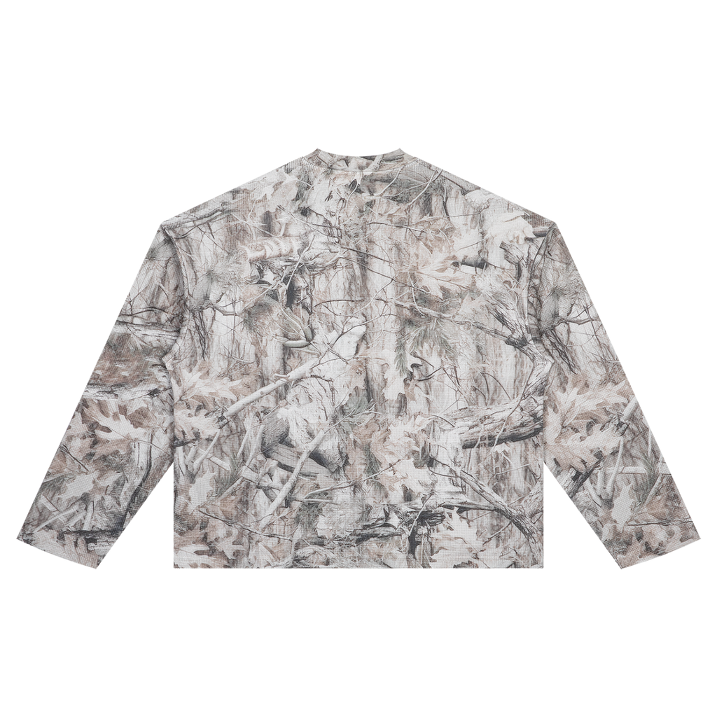 MARZ Unisex Tree Camo Waffle T-Shirt