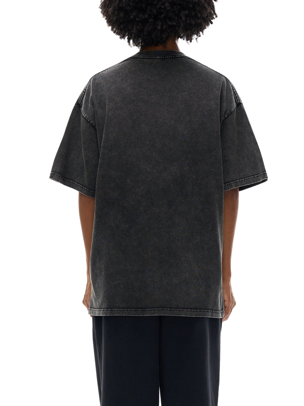 Ride or Die Valkyrie Snow Washed Oversized Cotton T-Shirt