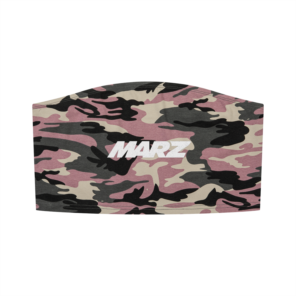 MARZ Women’s Camo Cropped Tube Top