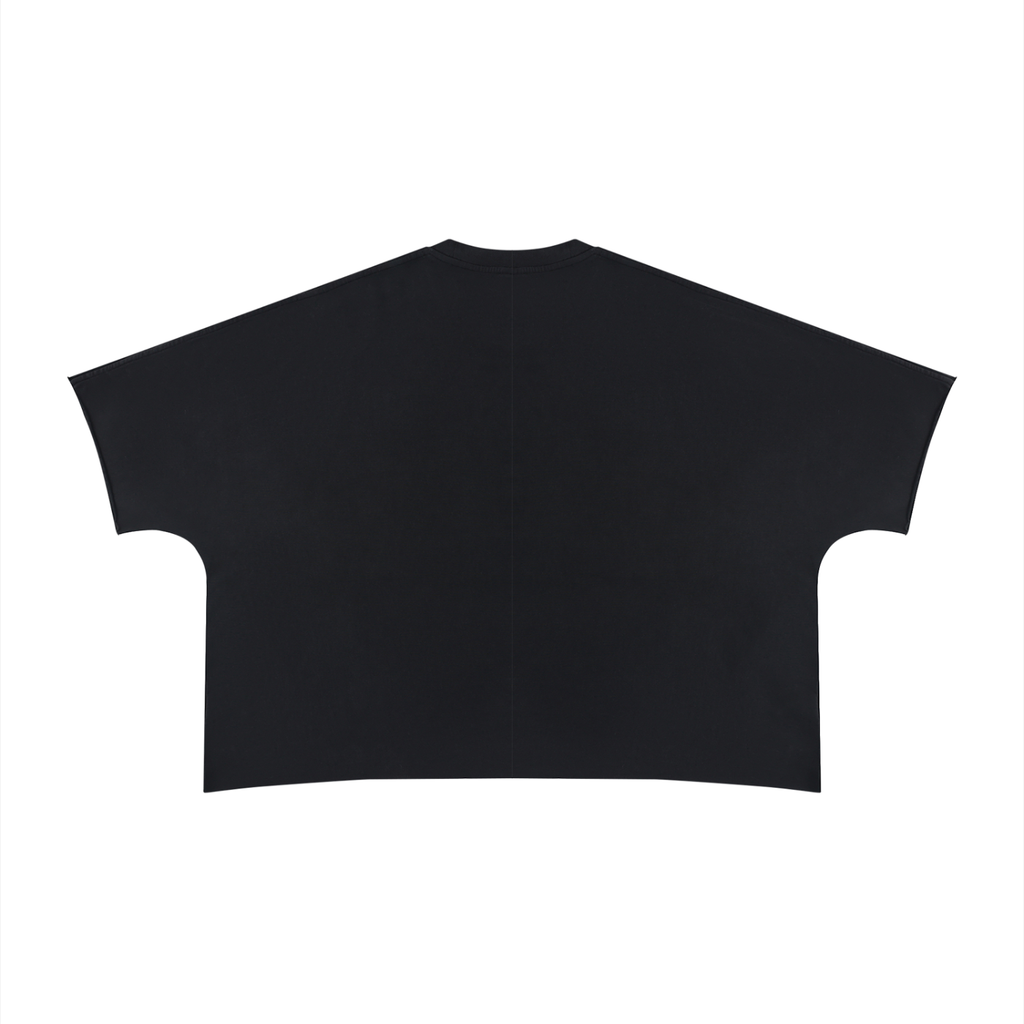 MARZ Serenity Crane Unisex Heavyweight Boxy Raw Edge T-Shirt