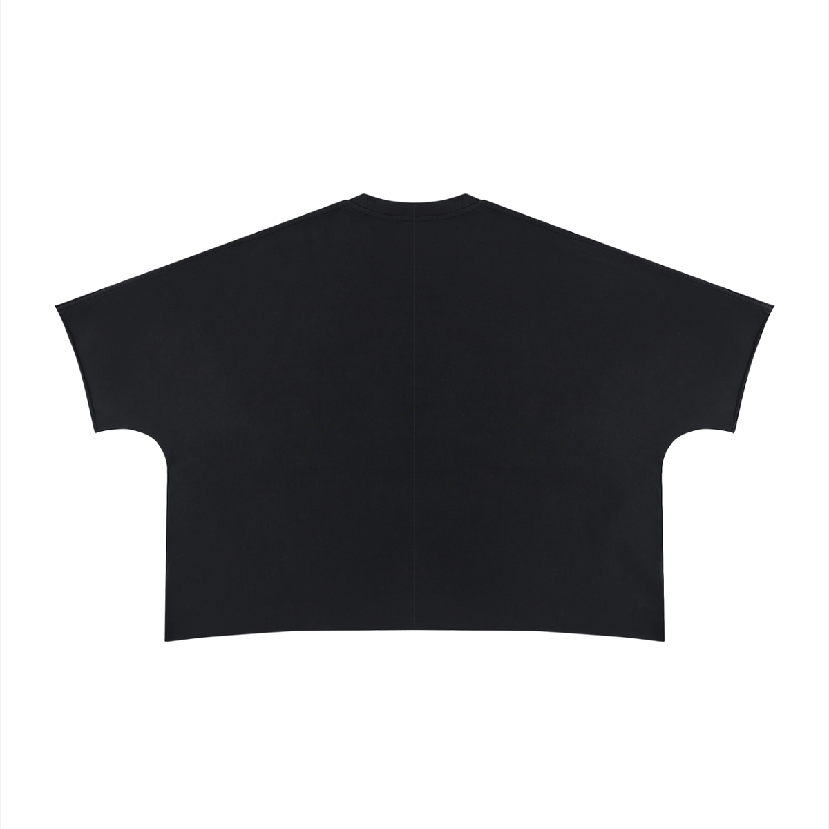 MARZ Serenity Crane Unisex Heavyweight Boxy Raw Edge T-Shirt