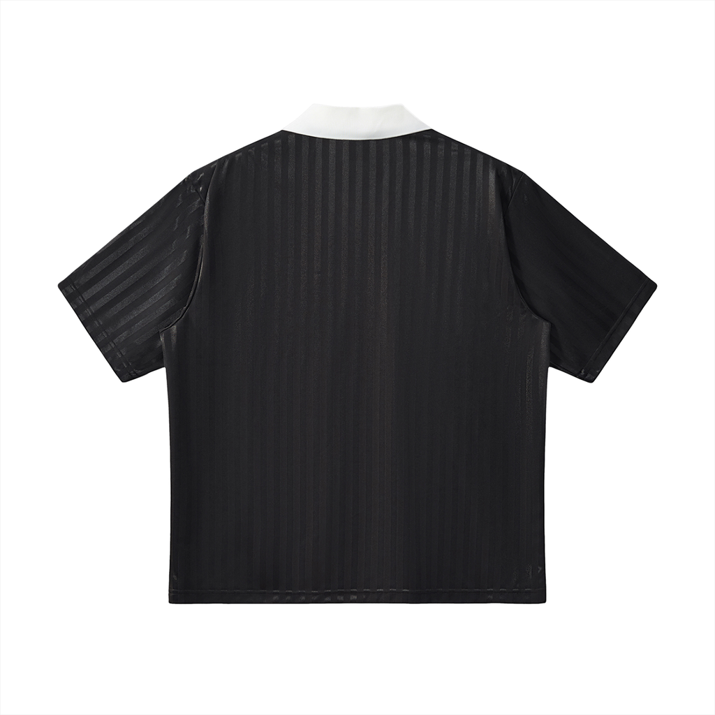 MARZ Dirty South Contrast Collar Striped Soccer Jersey