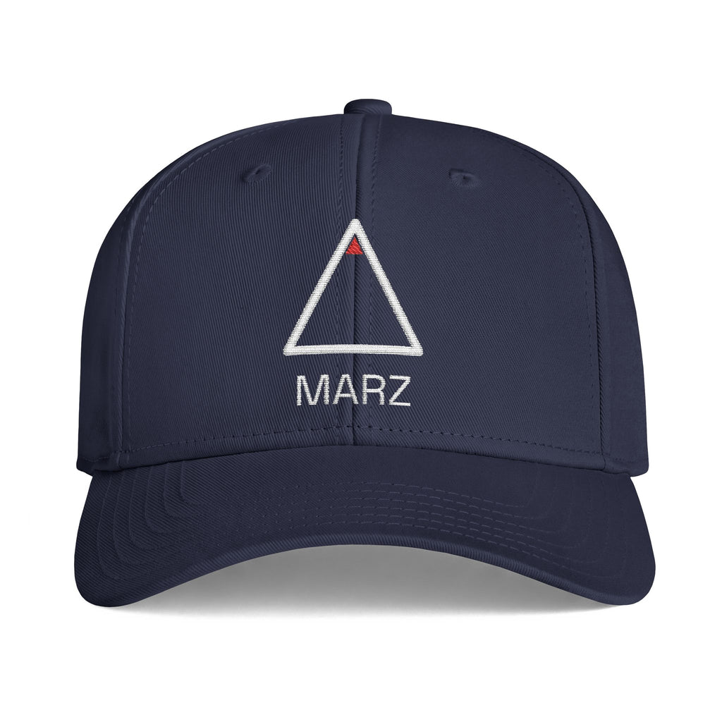 Triangle Icon Embroidered Cap — MARZ Logo Baseball Hat