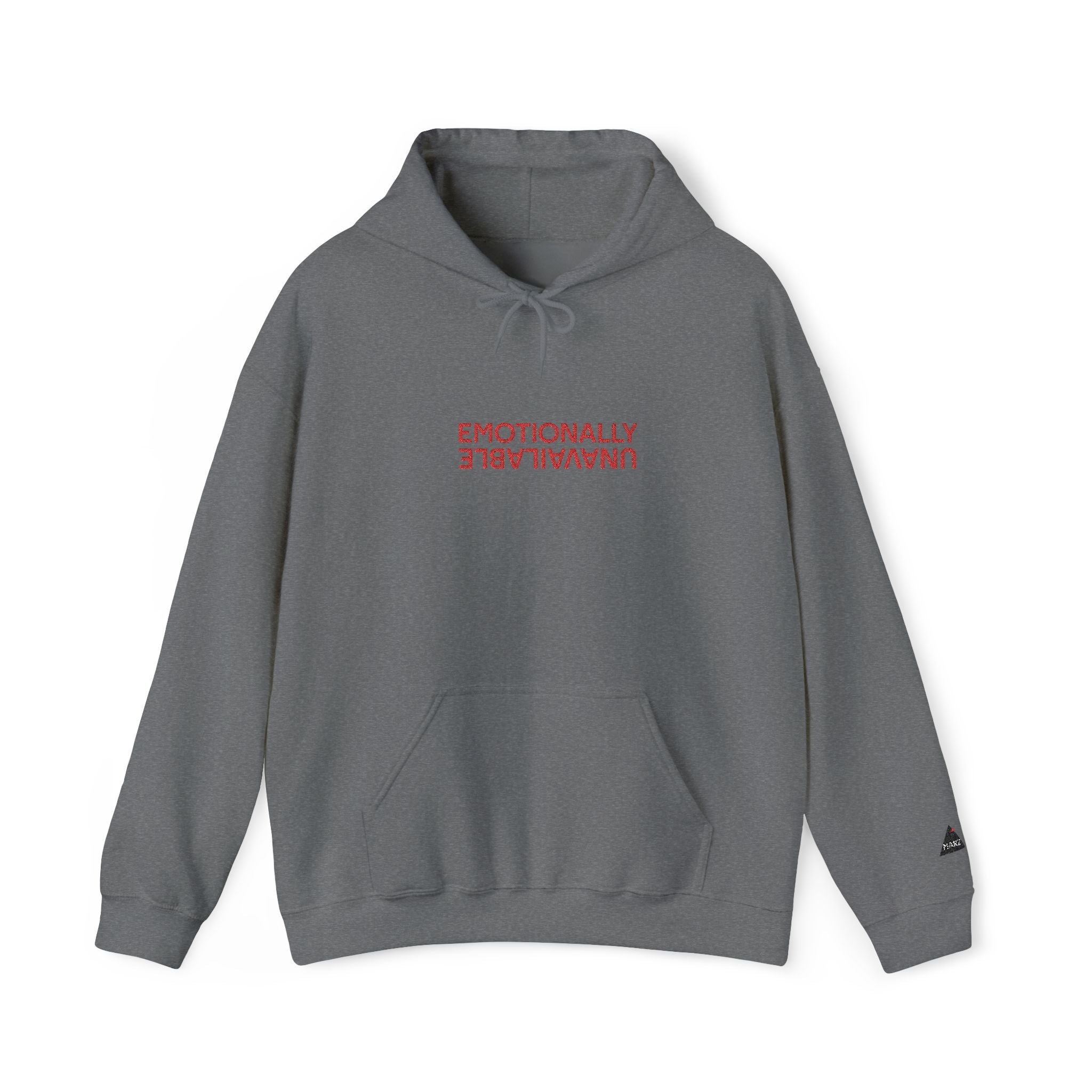 EmotionallyUnavailble Embroidered Hoodie