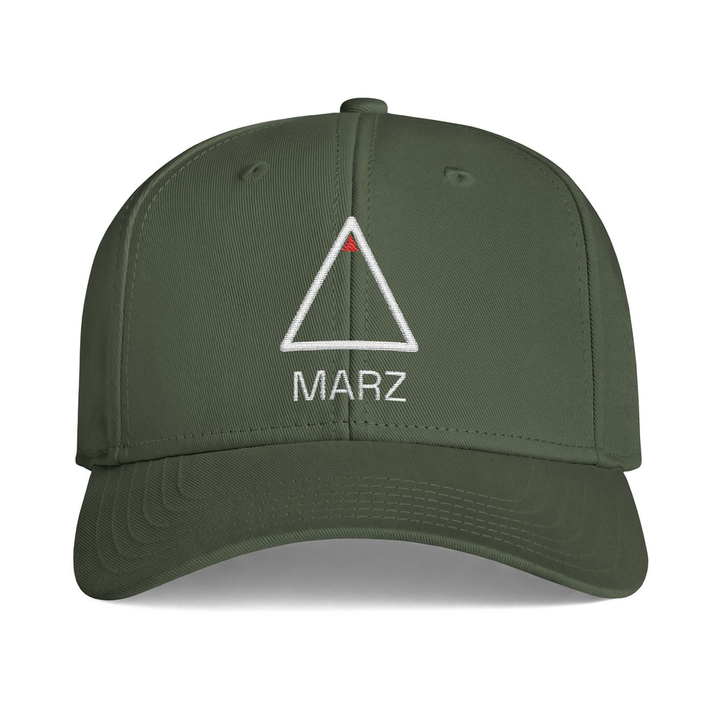Triangle Icon Embroidered Cap — MARZ Logo Baseball Hat