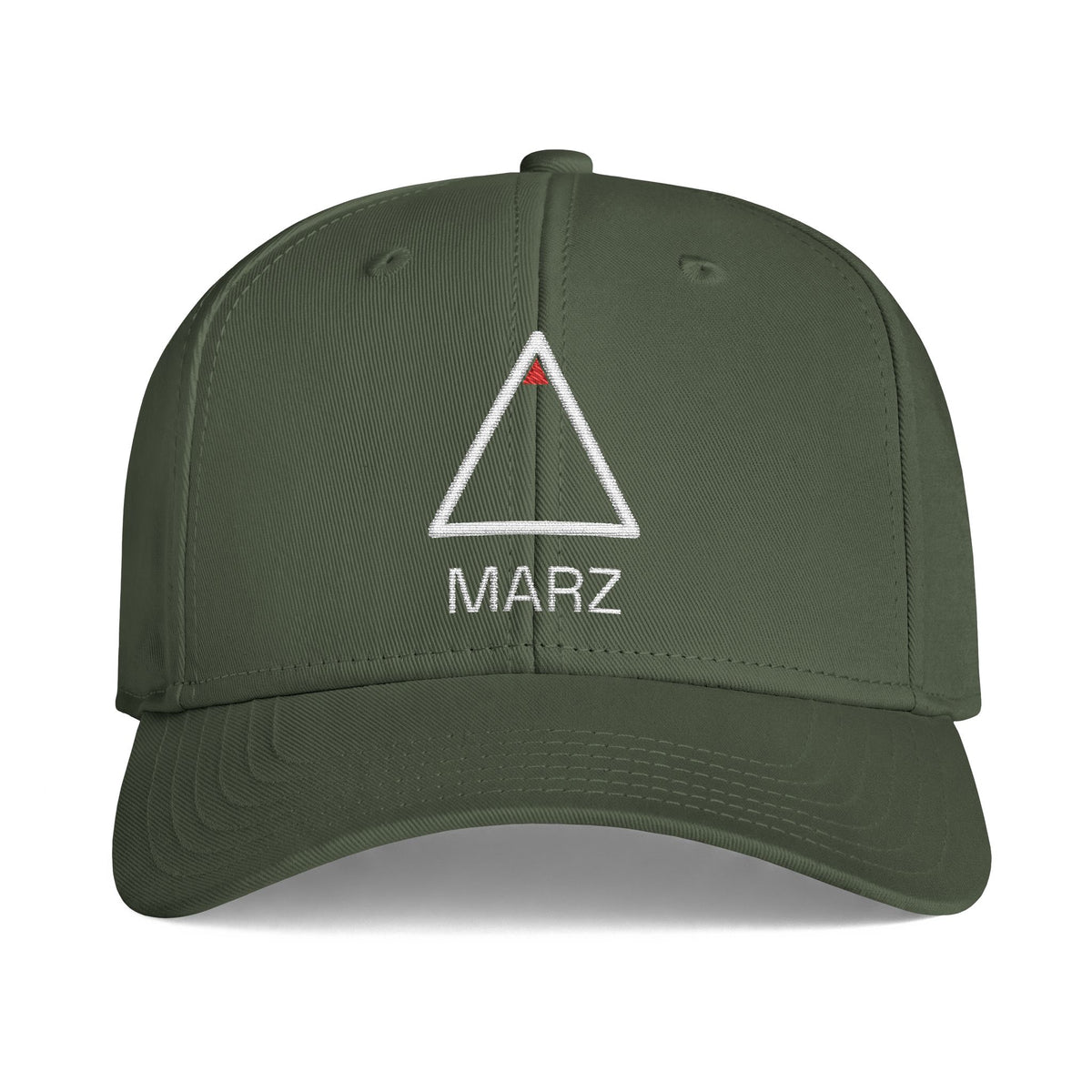 Triangle Icon Embroidered Cap — MARZ Logo Baseball Hat