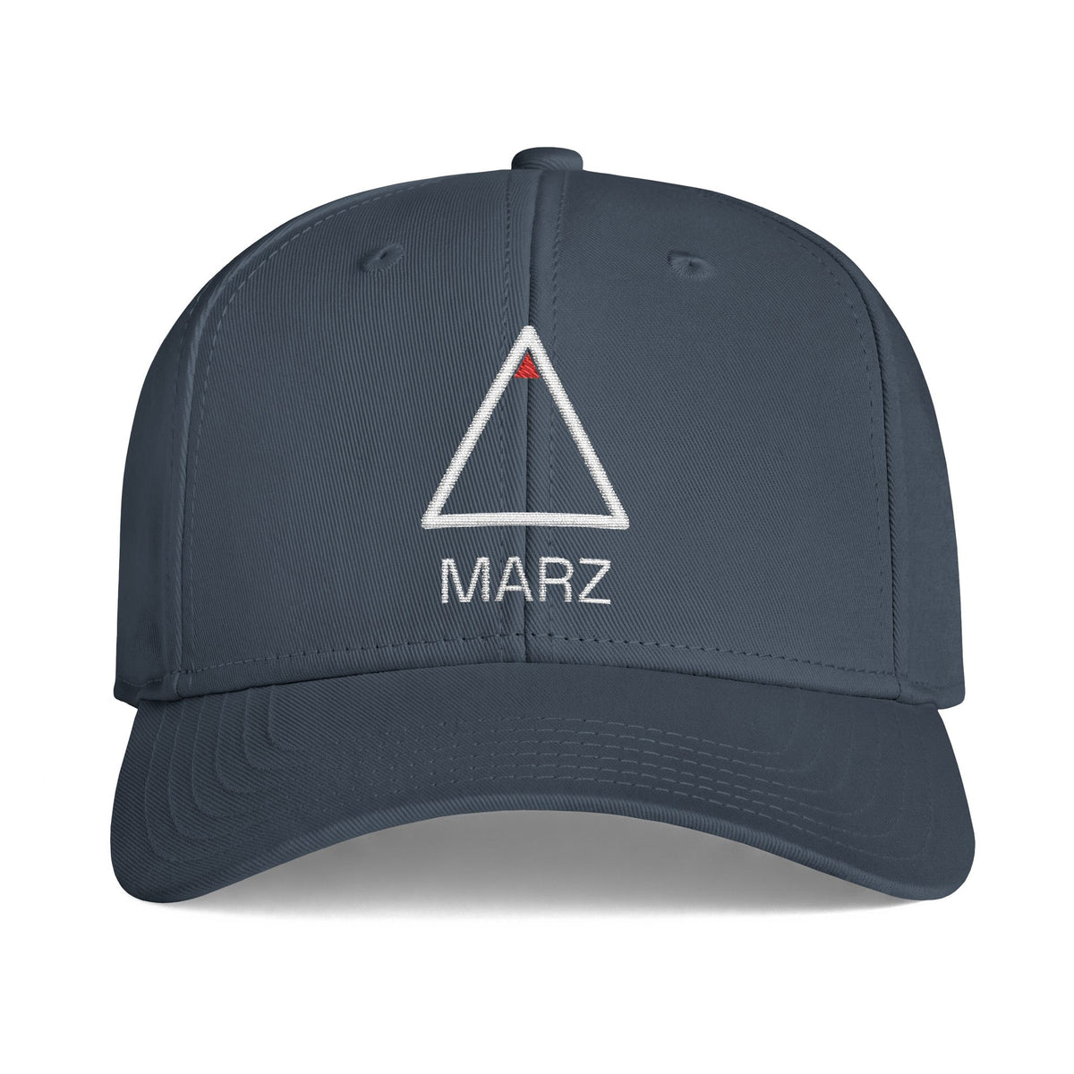 Triangle Icon Embroidered Cap — MARZ Logo Baseball Hat
