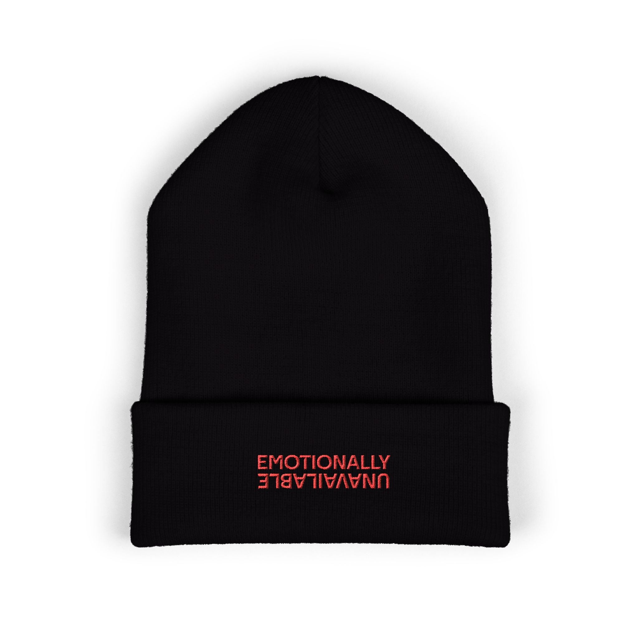 EmotionallyUnavailable Cuffed Beanie