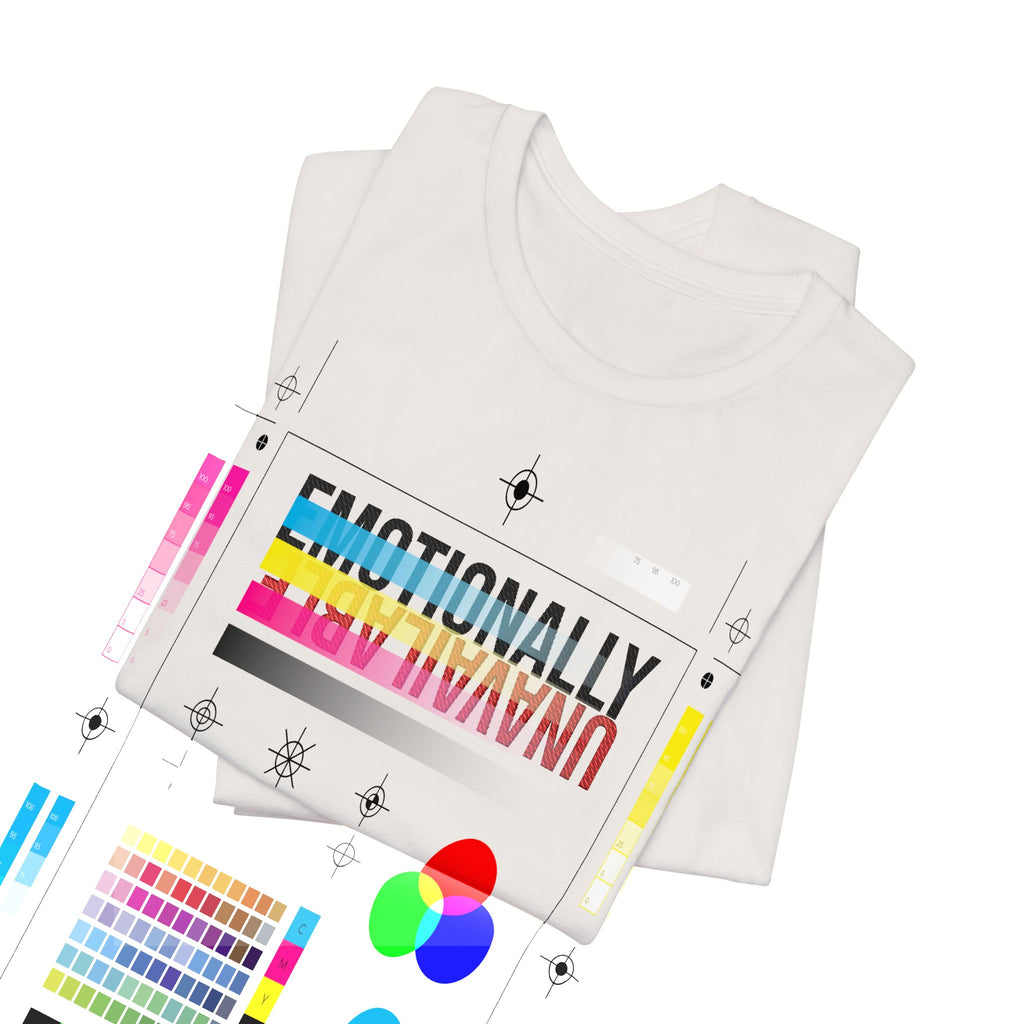 Emotionally Unavailable Tee - Embroidered