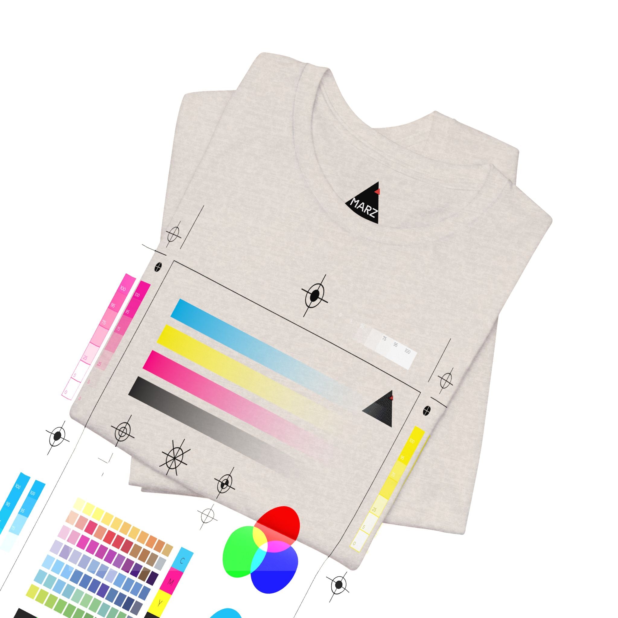 MARZ Triangle Logo Jersey Short Sleeve Tee