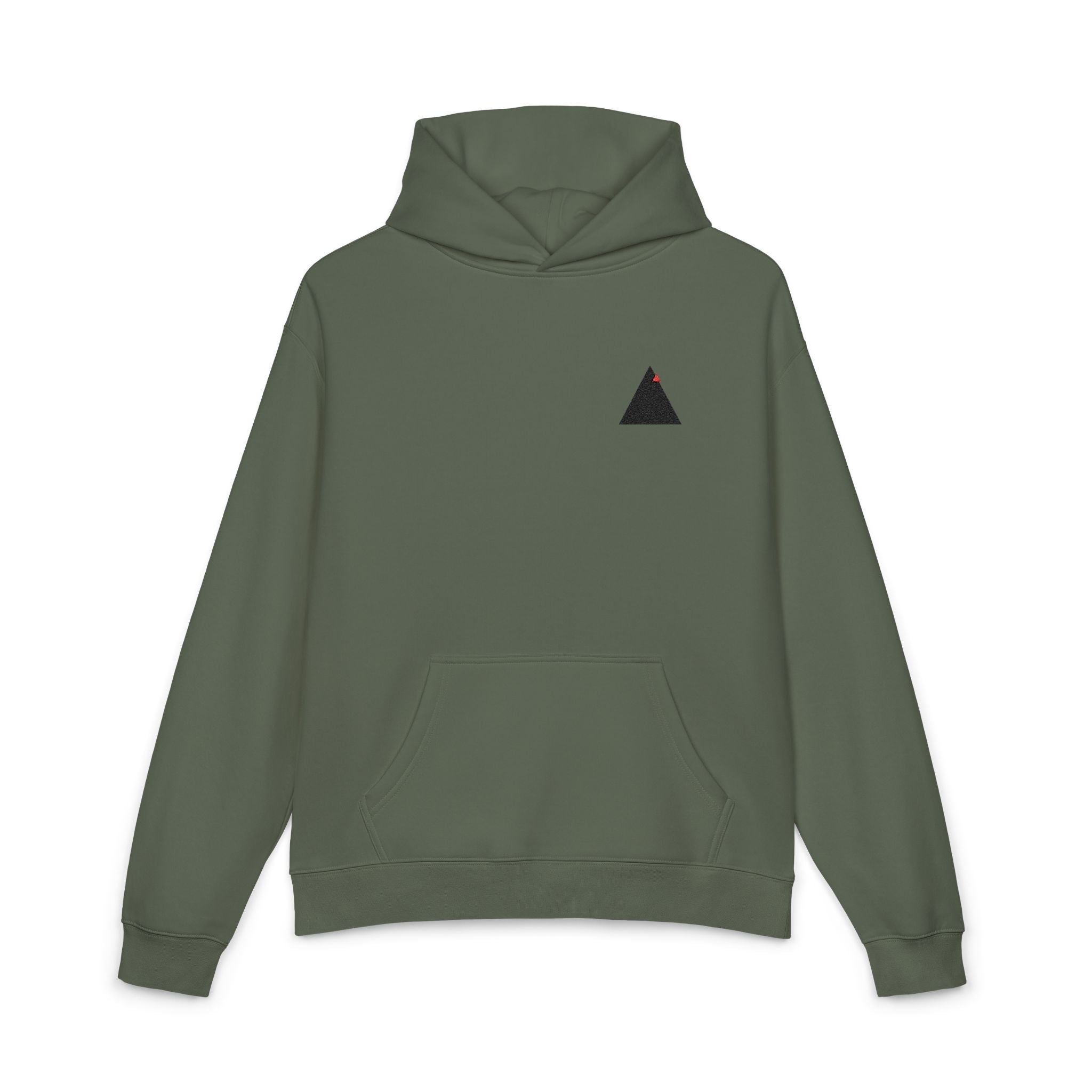 MARZ Triangle Logo Relaxed Hoodie