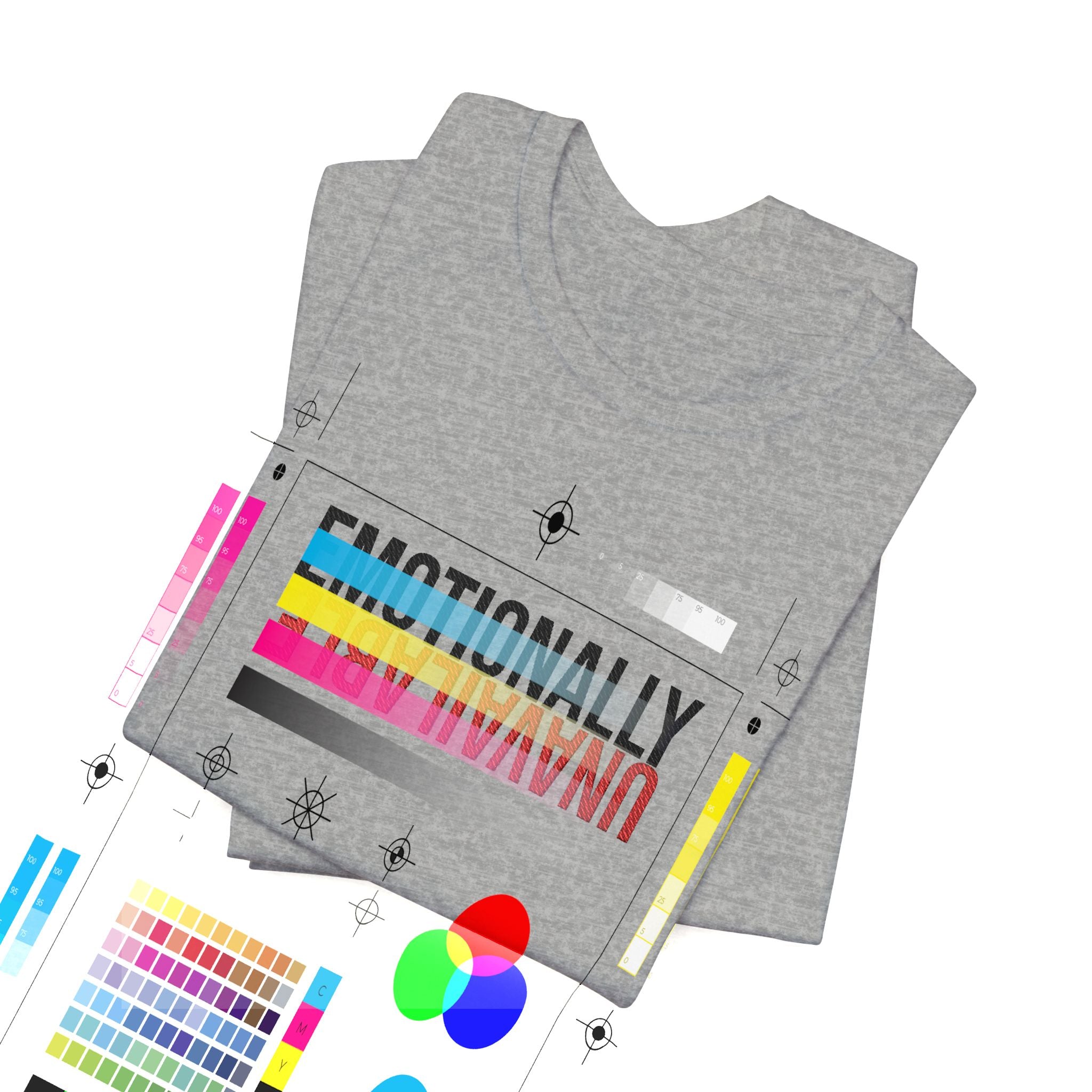 Emotionally Unavailable Tee - Embroidered