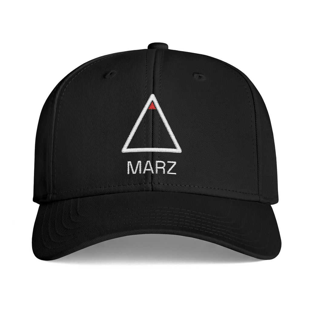 Triangle Icon Embroidered Cap — MARZ Logo Baseball Hat