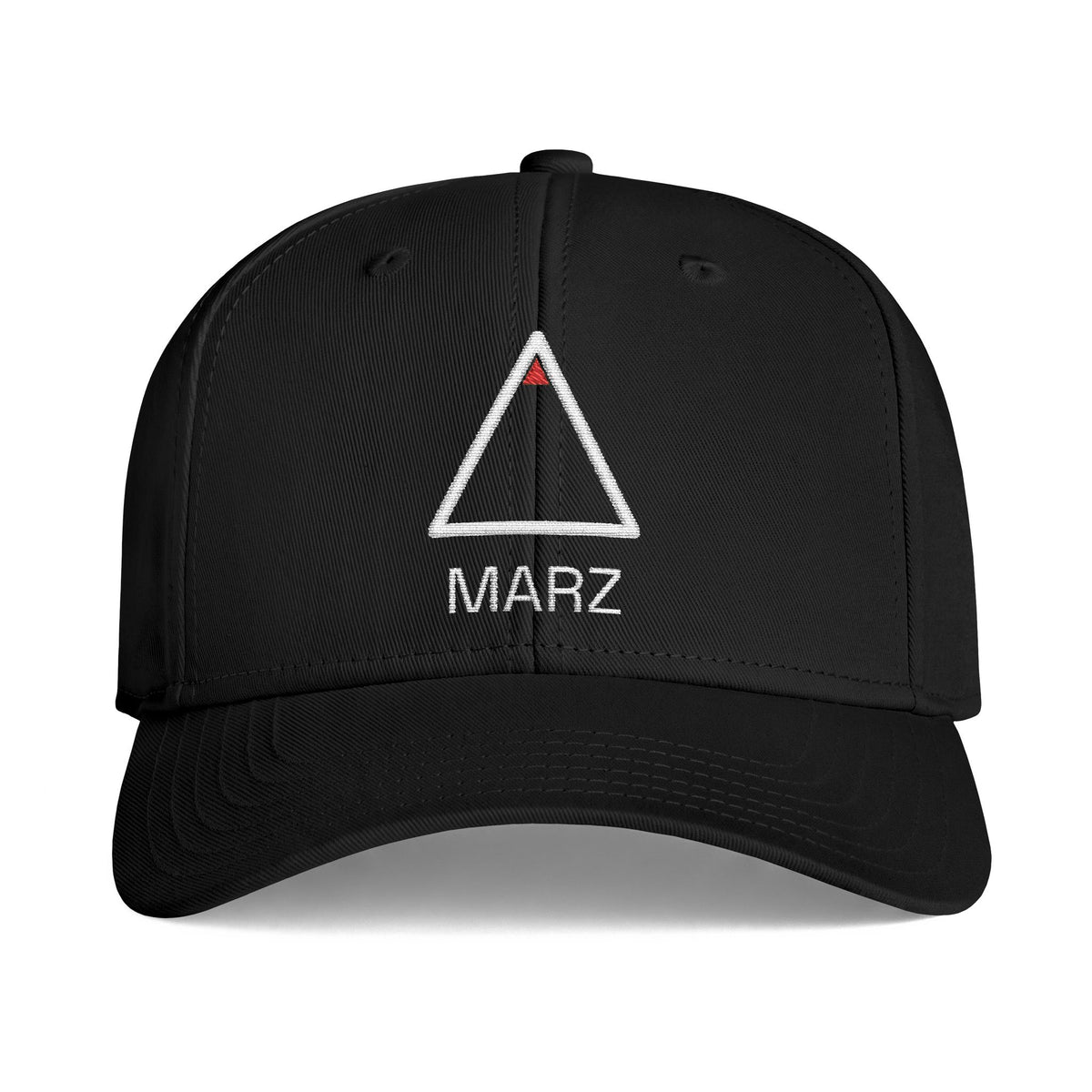 Triangle Icon Embroidered Cap — MARZ Logo Baseball Hat