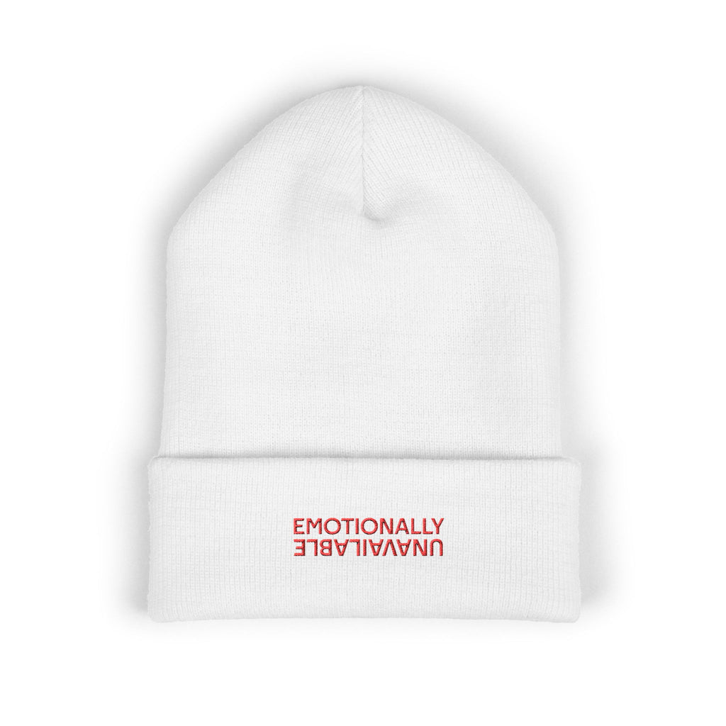 EmotionallyUnavailable Cuffed Beanie