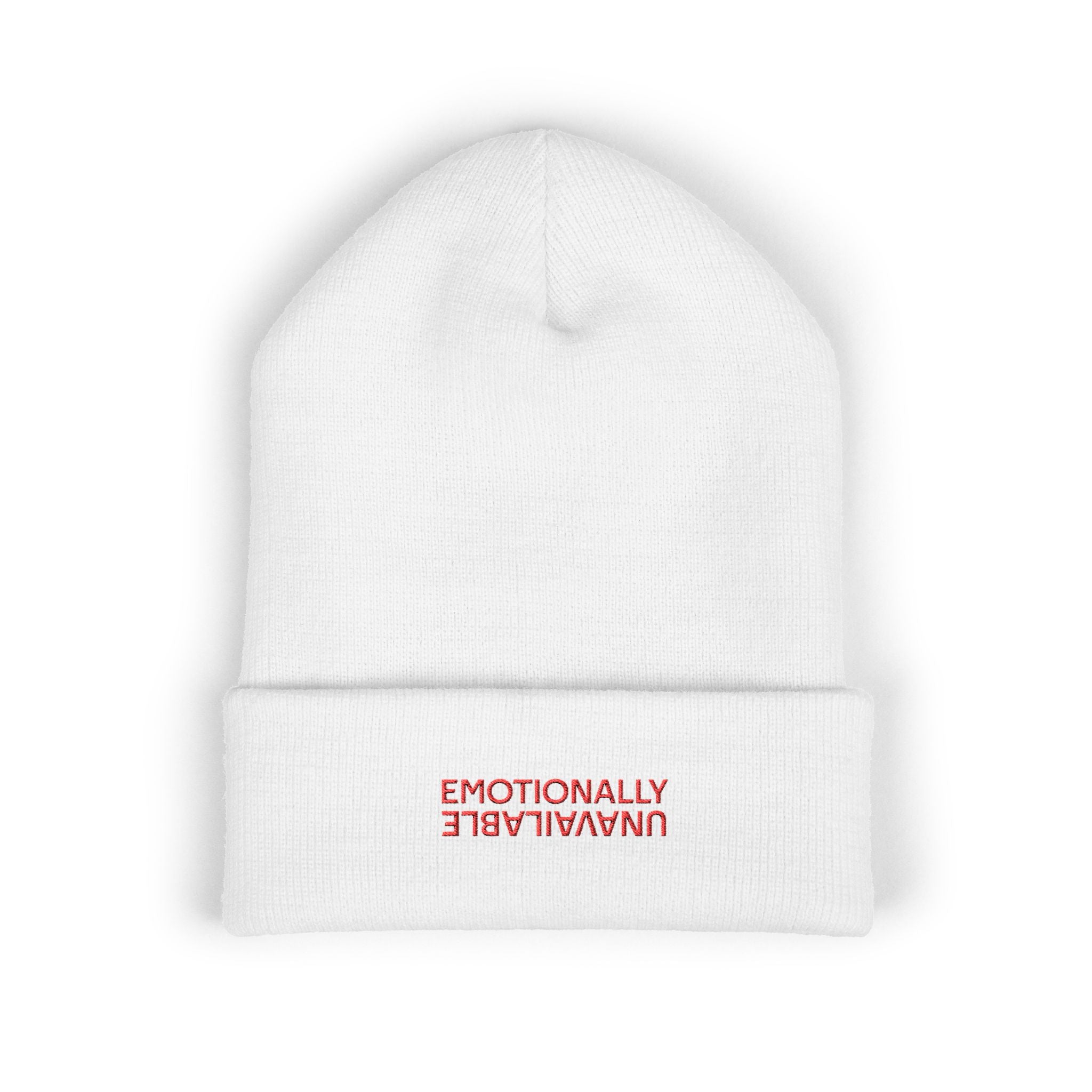 EmotionallyUnavailable Cuffed Beanie