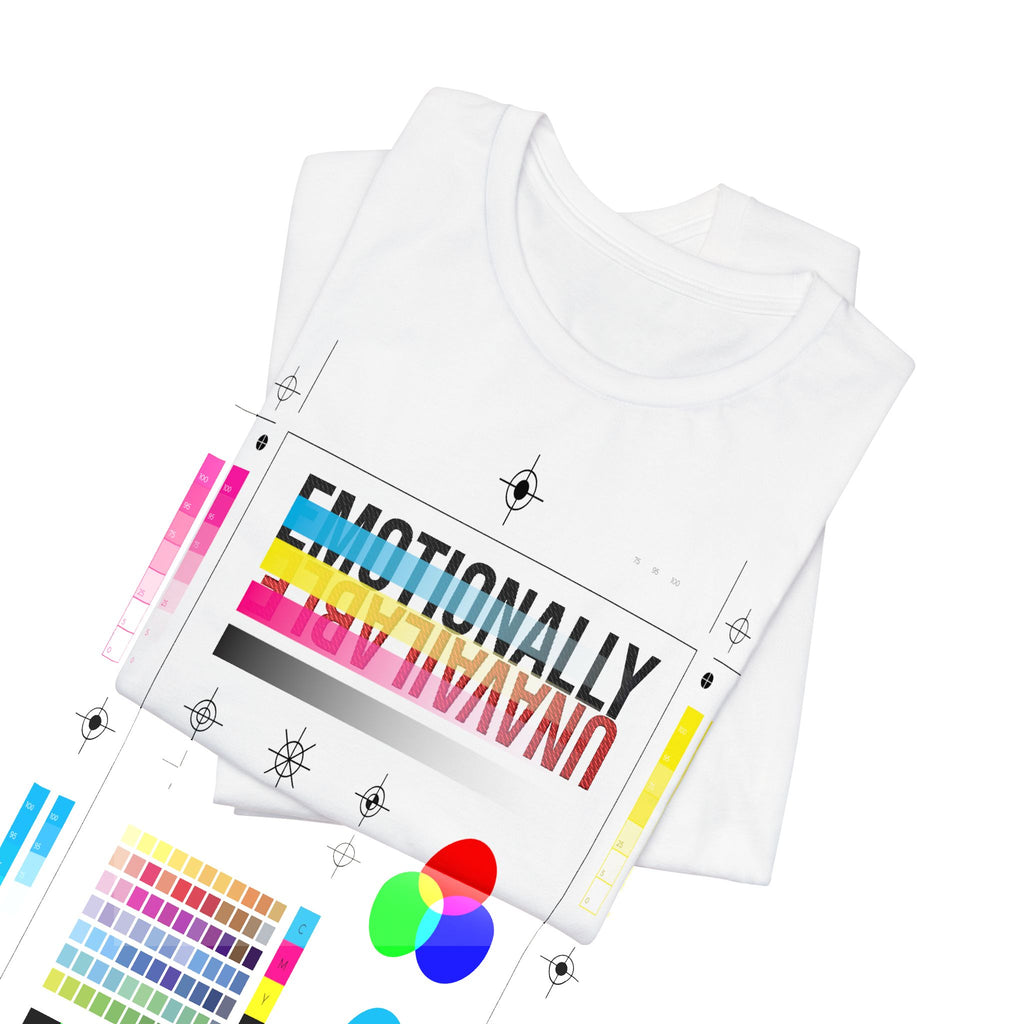 Emotionally Unavailable Tee - Embroidered