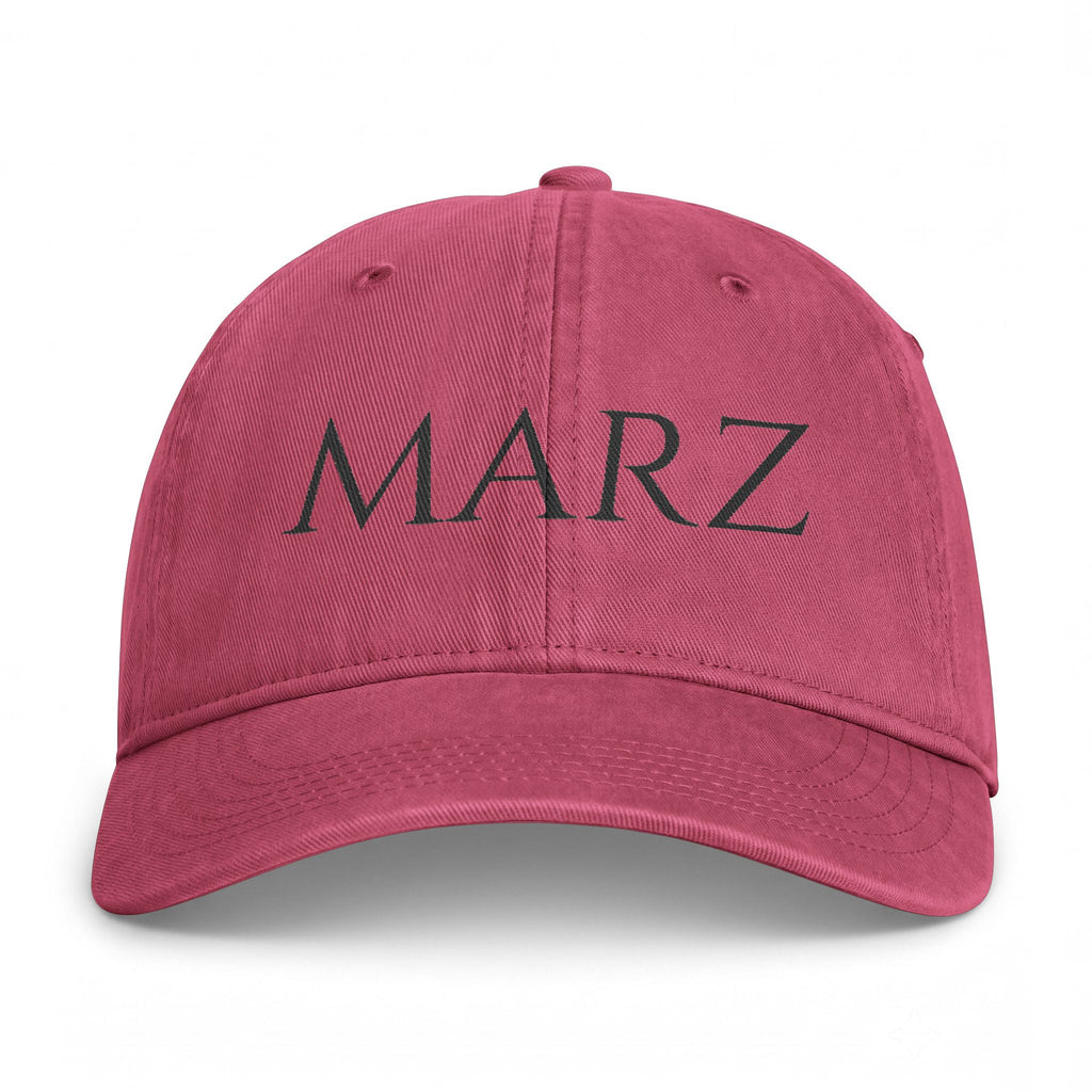 MARZ Coastal Washed Vintage Cotton Baseball Cap