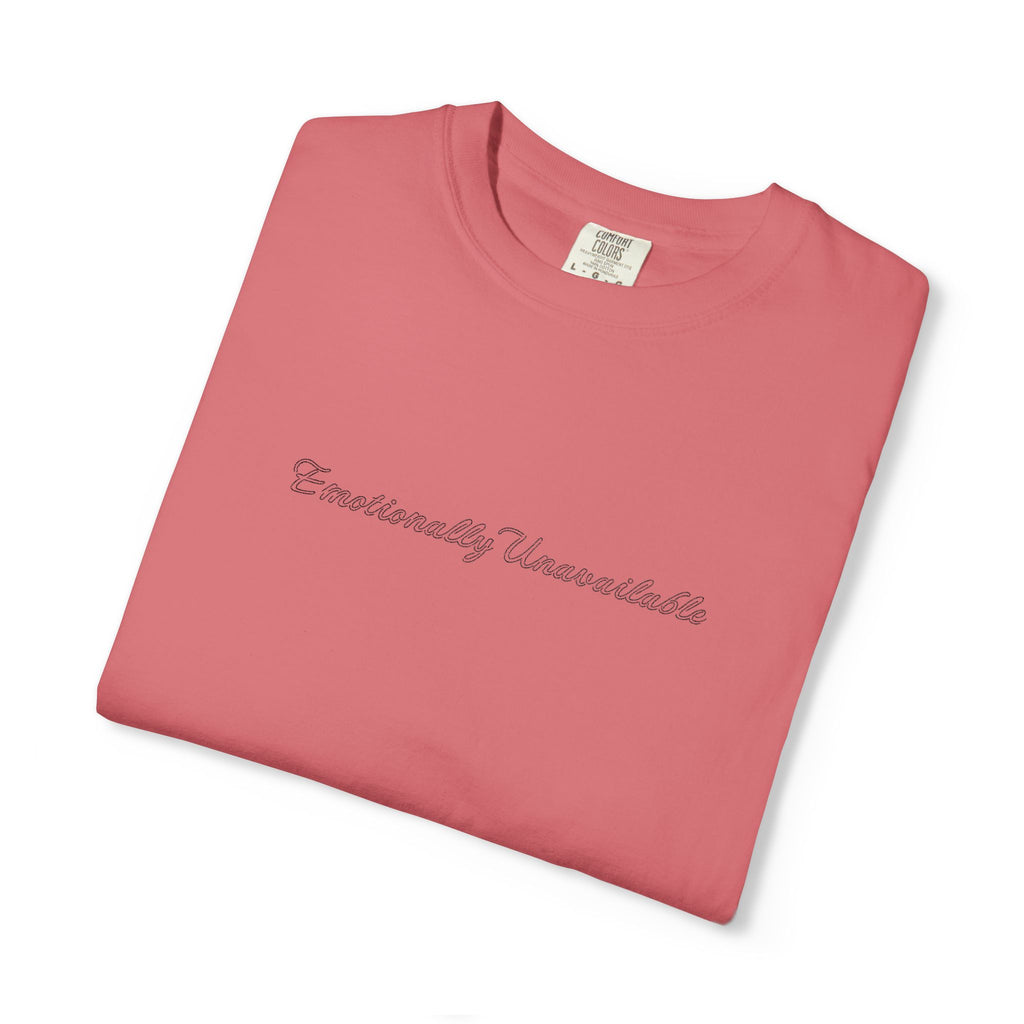 Garment-Dyed Unisex T-Shirt: Comfortable Everyday Wear, Gift for Friends, Casual Outfit, Summer Style, Eco-Friendly Fashion