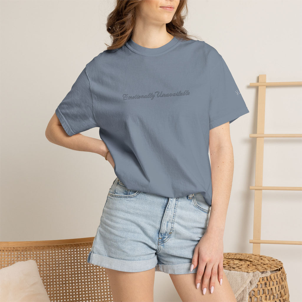 Garment-Dyed Unisex T-Shirt: Comfortable Everyday Wear, Gift for Friends, Casual Outfit, Summer Style, Eco-Friendly Fashion