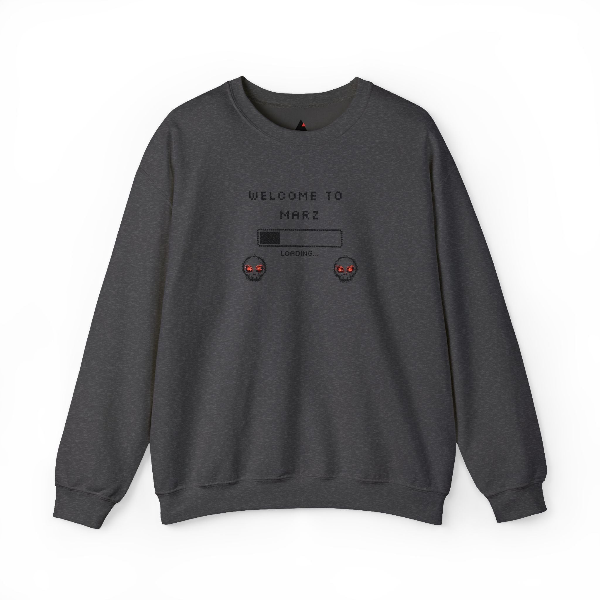 Welcome to Mars Crewneck Sweatshirt, Cozy Unisex Sweater, Fun Graphic Sweatshirt, Casual Wear, Perfect Gift for Space Lovers
