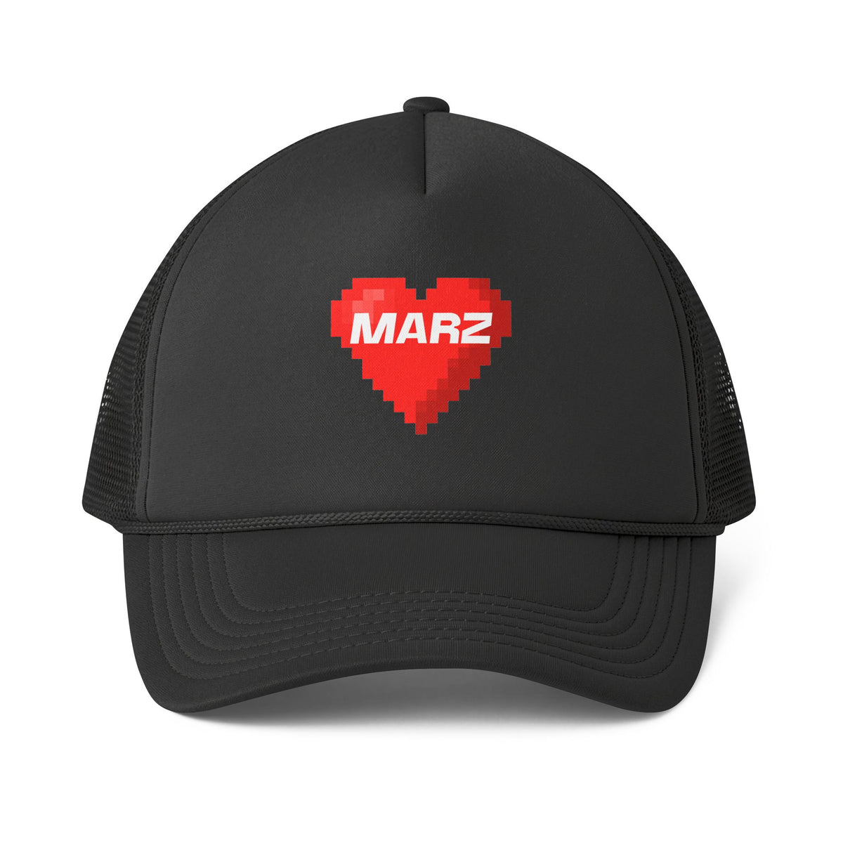 MARZ Pixel Heart Game Trucker Cap
