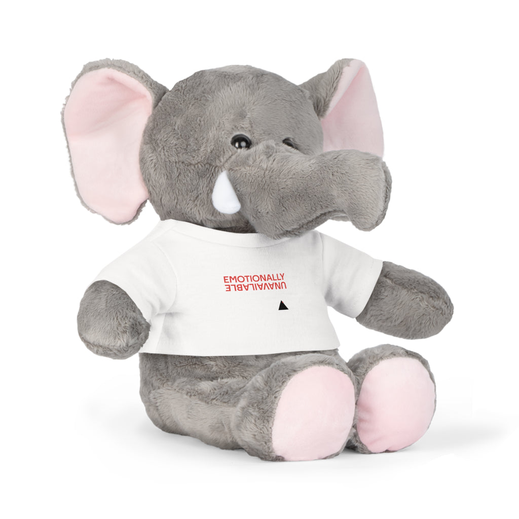 Teddy Bear Plush — 'Emotionally Unavailable' T‑Shirt Cute Gift
