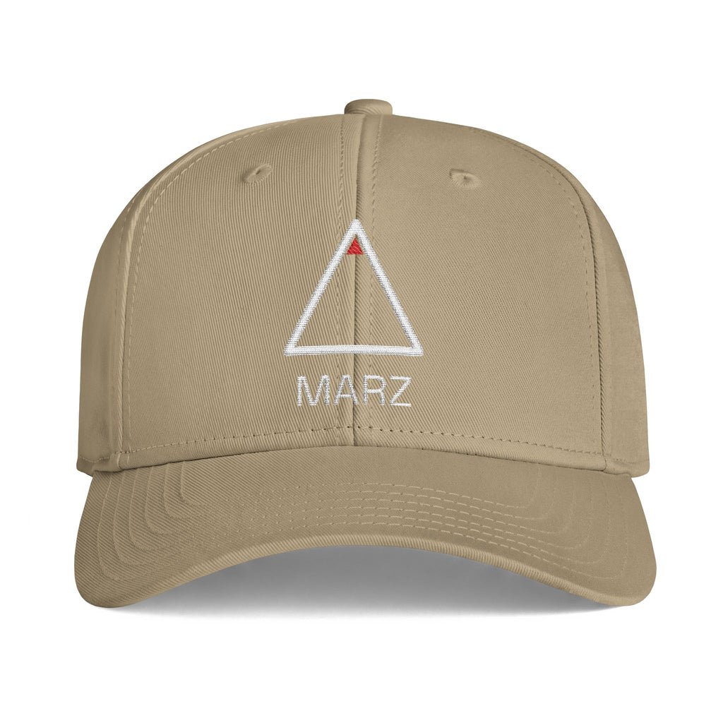 Triangle Icon Embroidered Cap — MARZ Logo Baseball Hat