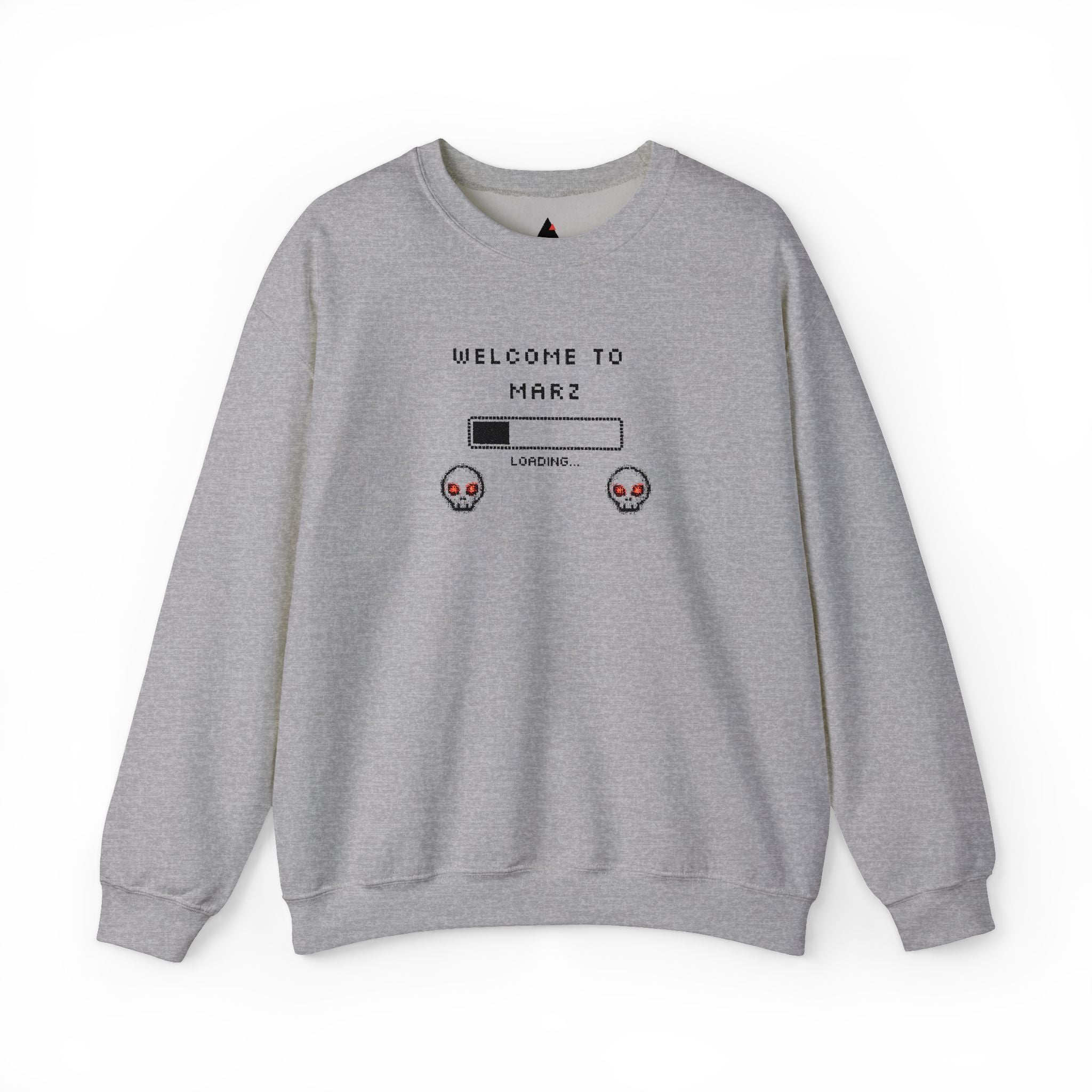 Welcome to Mars Crewneck Sweatshirt, Cozy Unisex Sweater, Fun Graphic Sweatshirt, Casual Wear, Perfect Gift for Space Lovers