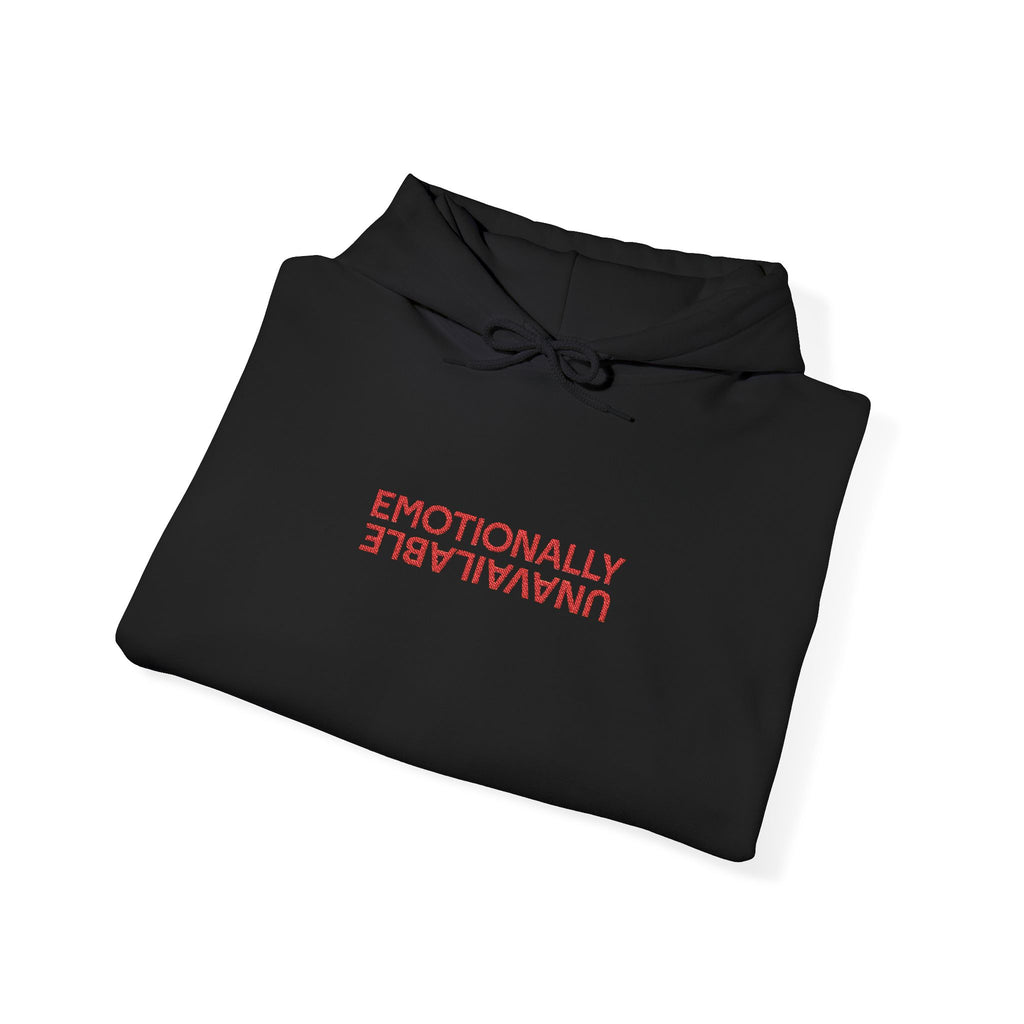 EmotionallyUnavailble Embroidered Hoodie