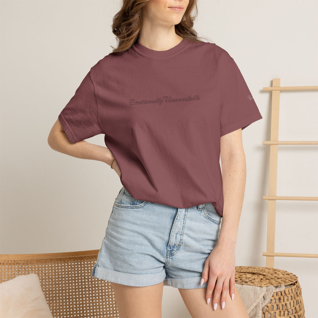 Garment-Dyed Unisex T-Shirt: Comfortable Everyday Wear, Gift for Friends, Casual Outfit, Summer Style, Eco-Friendly Fashion