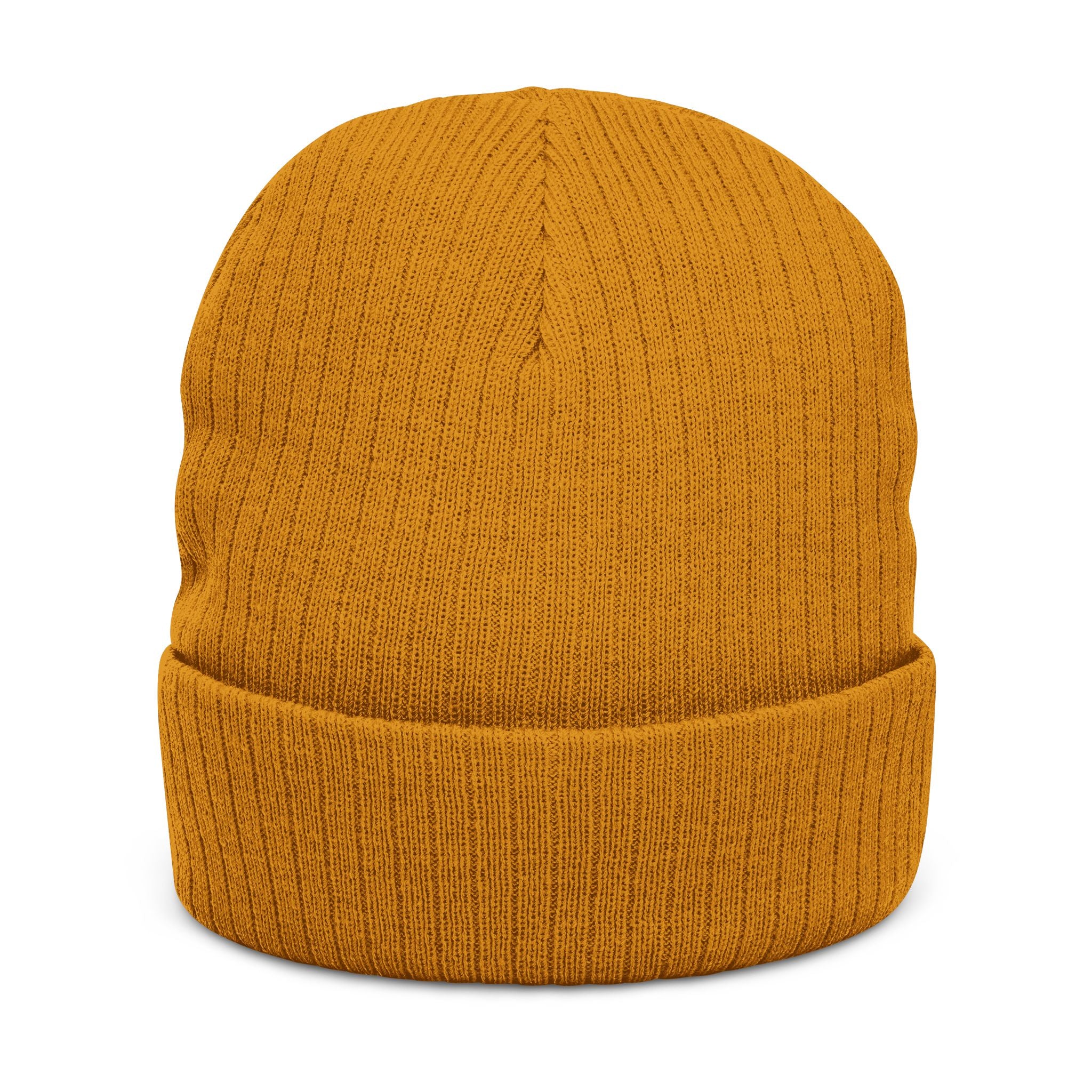 MARZ Workman Embroidered Ribbed Knit Beanie
