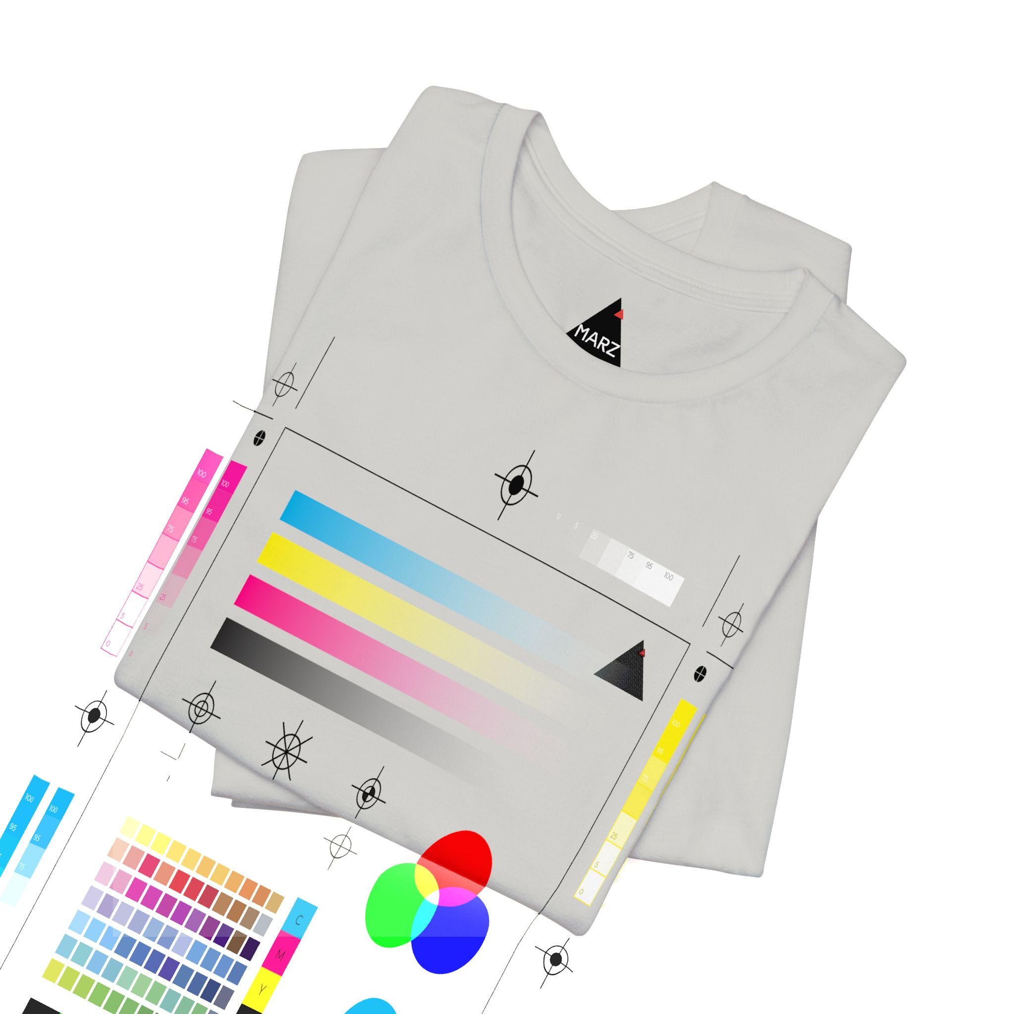 MARZ Triangle Logo Jersey Short Sleeve Tee