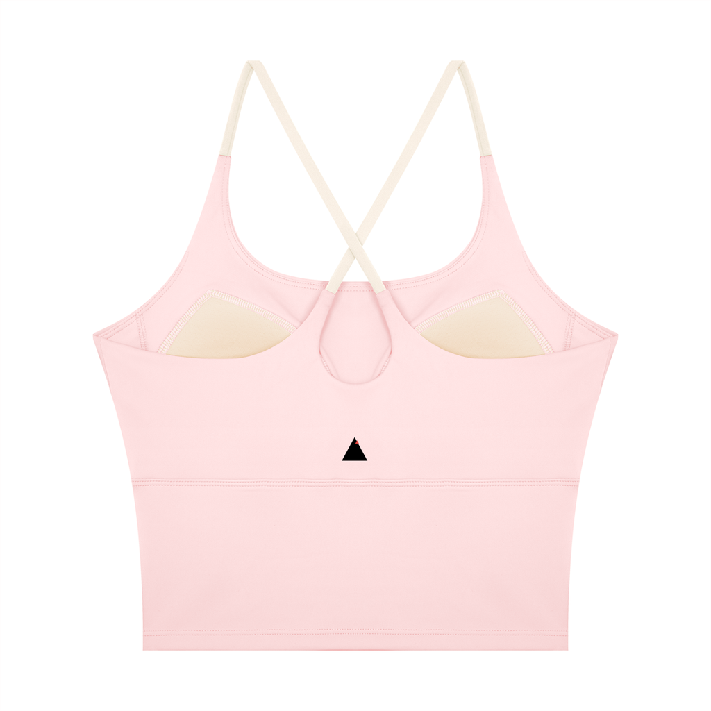 MARZ Women's Color Block Yoga Tank Top