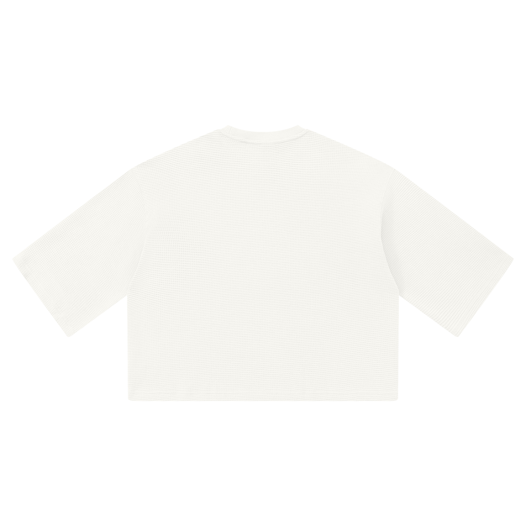 MARZ Musashi v Tora Yuki Tatakai Unisex Waffle Boxy T-Shirt
