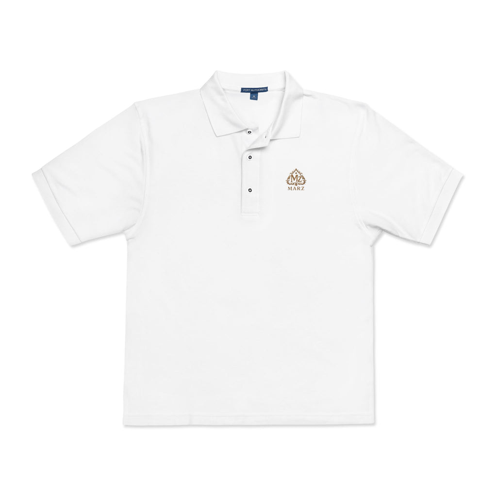 MARZ Embroidered Crest Polo