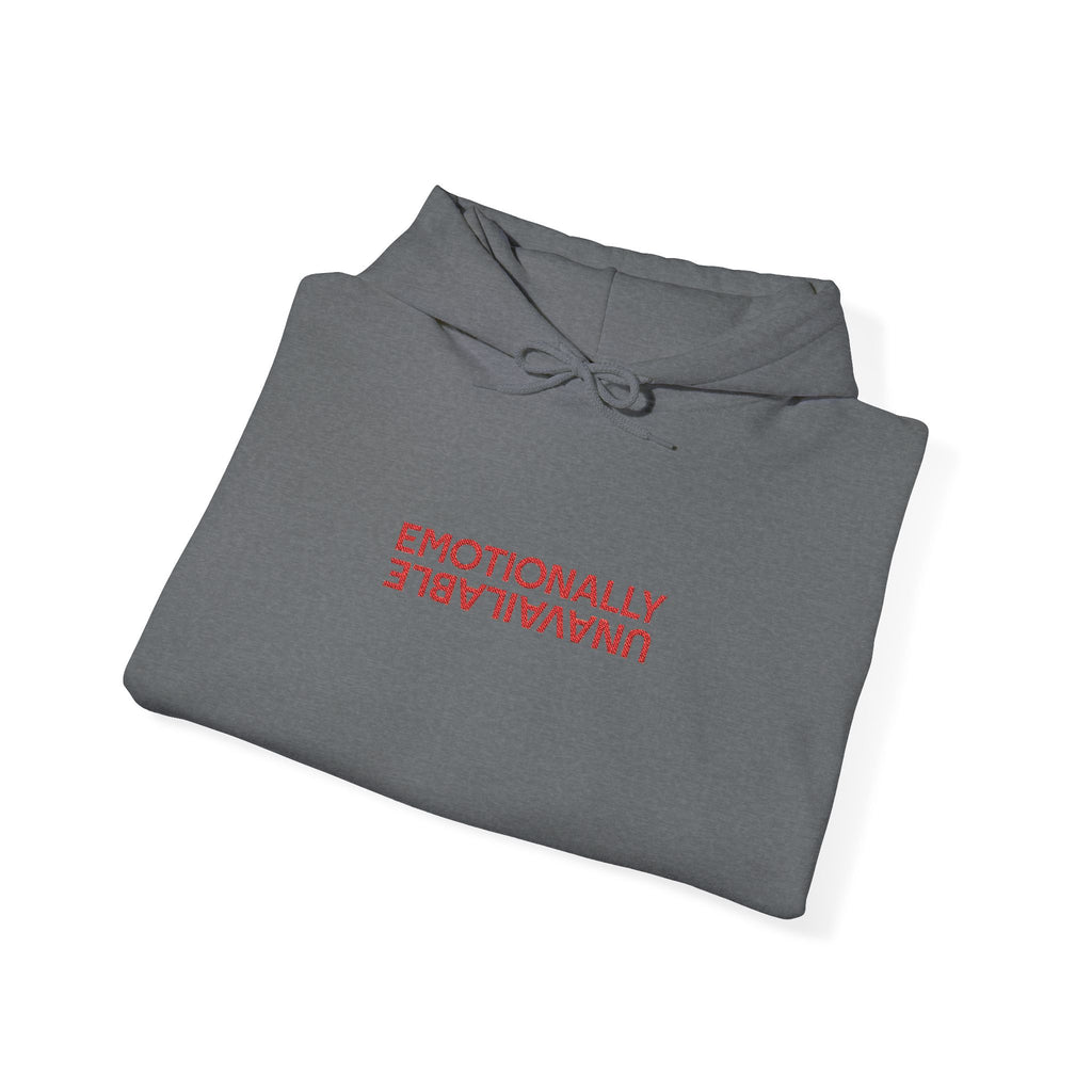 EmotionallyUnavailble Embroidered Hoodie