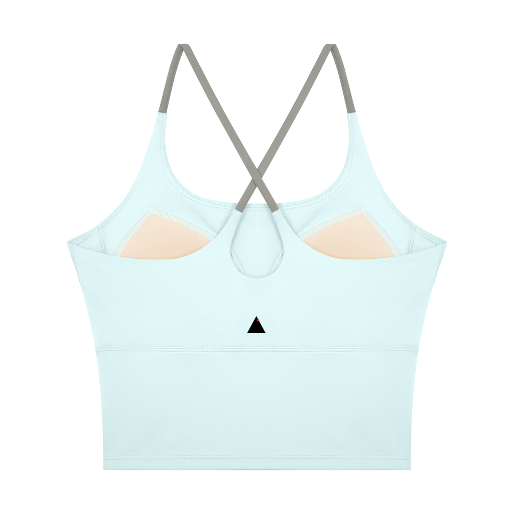 MARZ Women's Color Block Yoga Tank Top