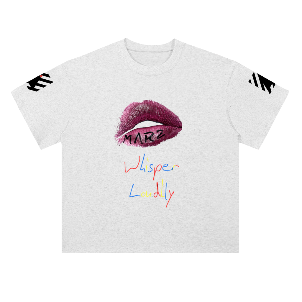 MARZ Whisper Heavyweight Drop Shoulder Cotton T-Shirt