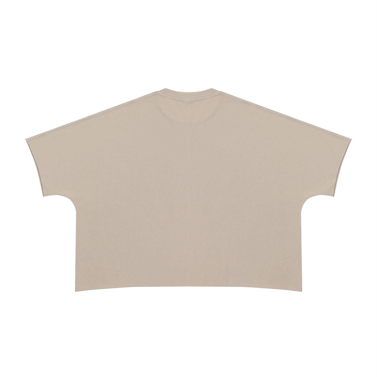 MARZ Serenity Crane Unisex Heavyweight Boxy Raw Edge T-Shirt