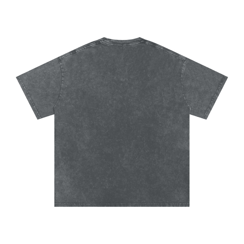Ride or Die Valkyrie Snow Washed Oversized Cotton T-Shirt