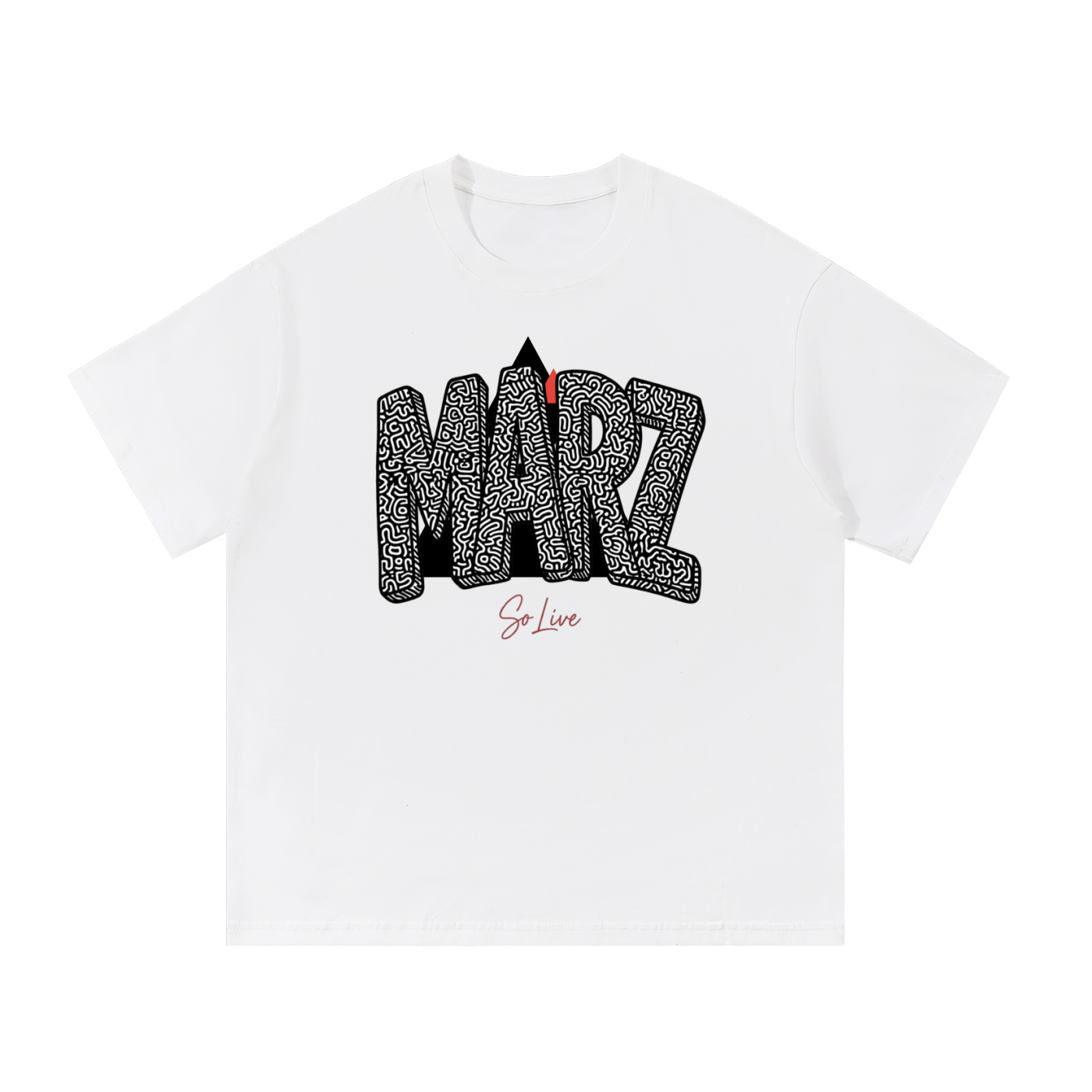 MARZ Everyday So Live Essential Cotton T-Shirt