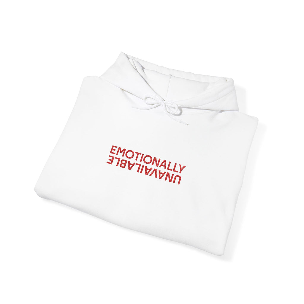 EmotionallyUnavailble Embroidered Hoodie