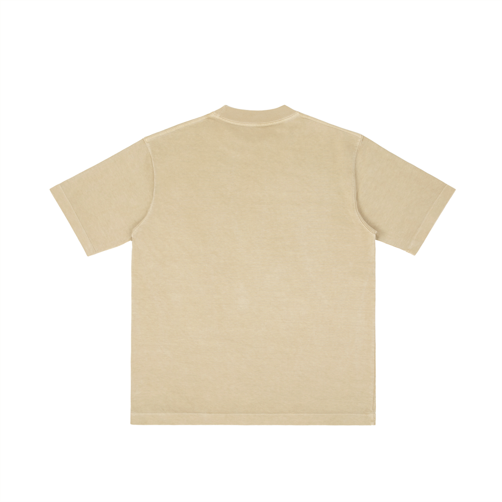 MARZ Retro Vintage Wash Drop Shoulder T-shirt