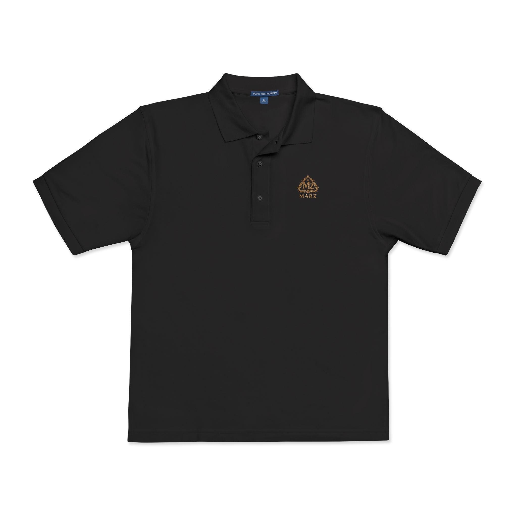 MARZ Embroidered Crest Polo