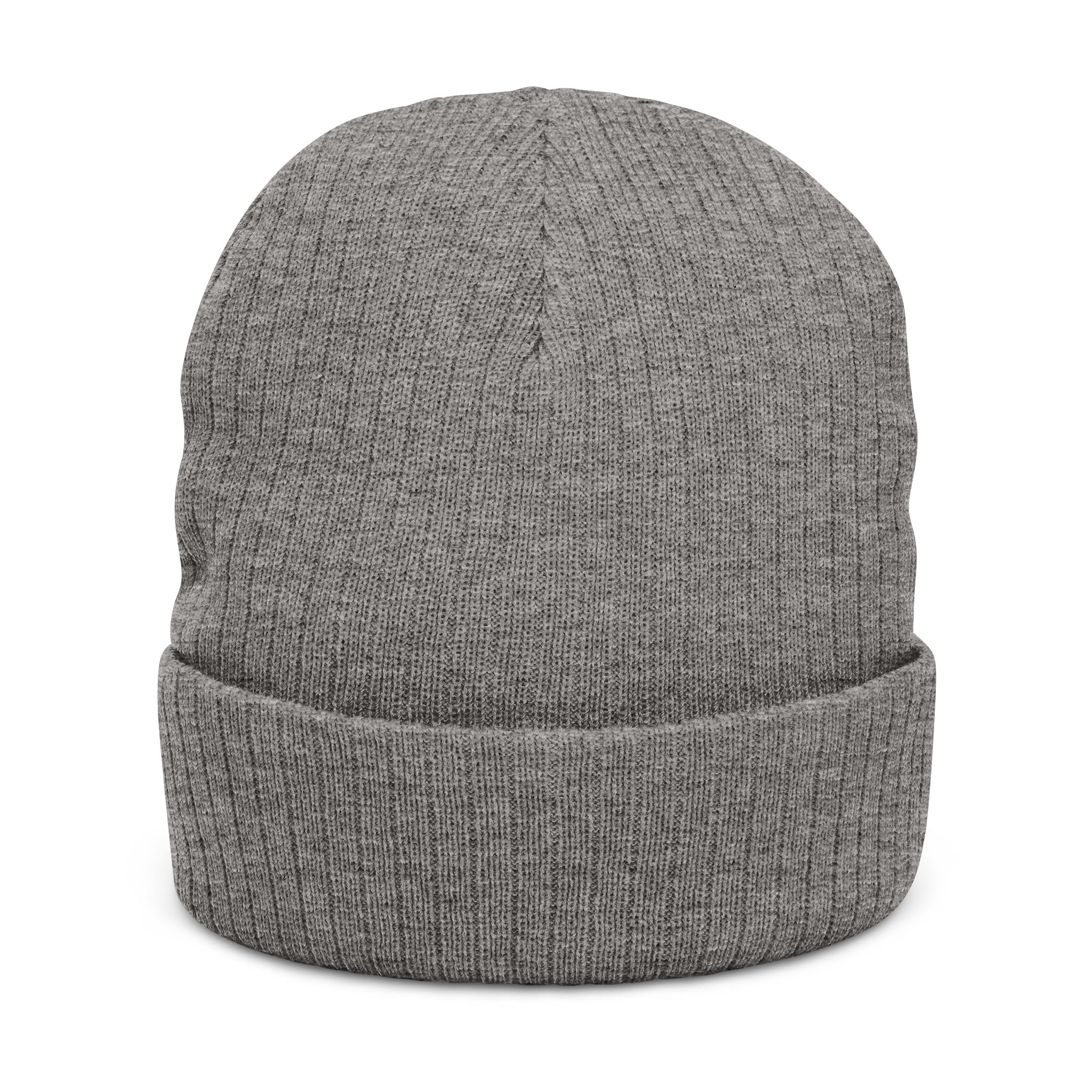 MARZ Workman Embroidered Ribbed Knit Beanie