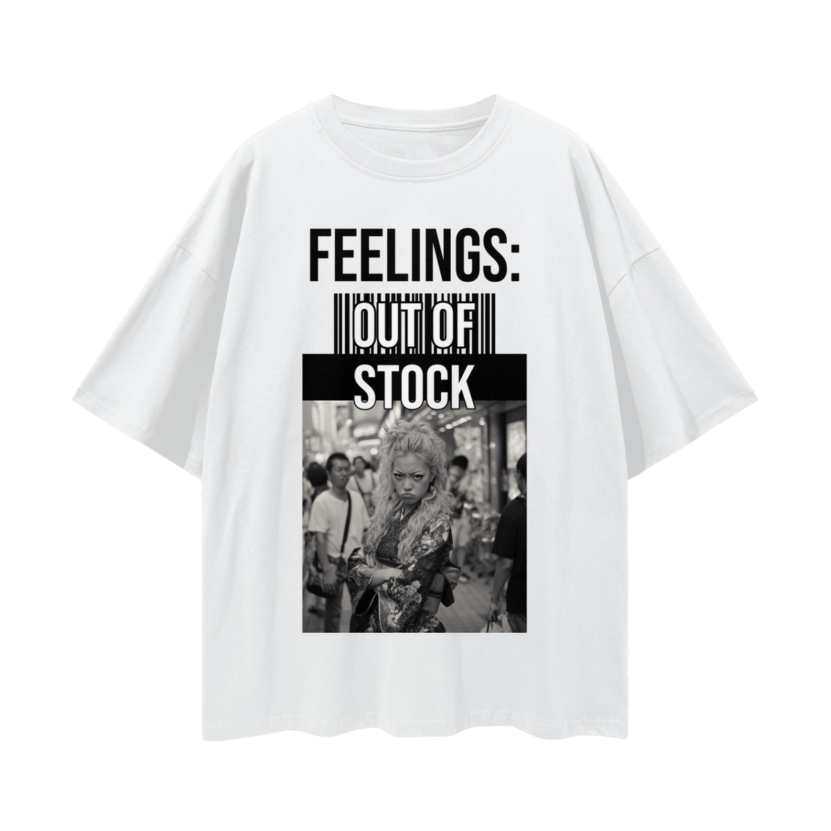 Streetwear Loose Drop Shoulder T-Shirt