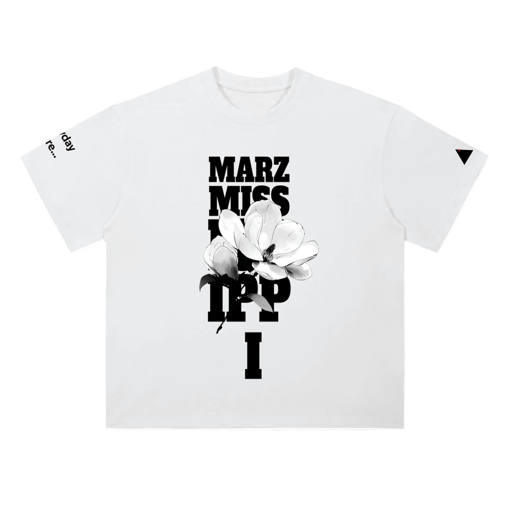 Heavyweight Drop Shoulder Cotton T-Shirt